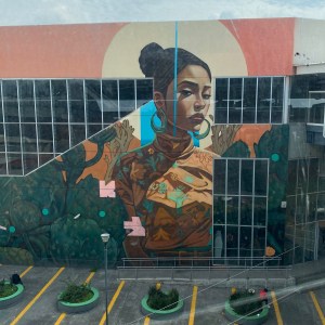 ARDUA TAREA LA DE MAQUILLARSE EN EL&nbsp;METRO