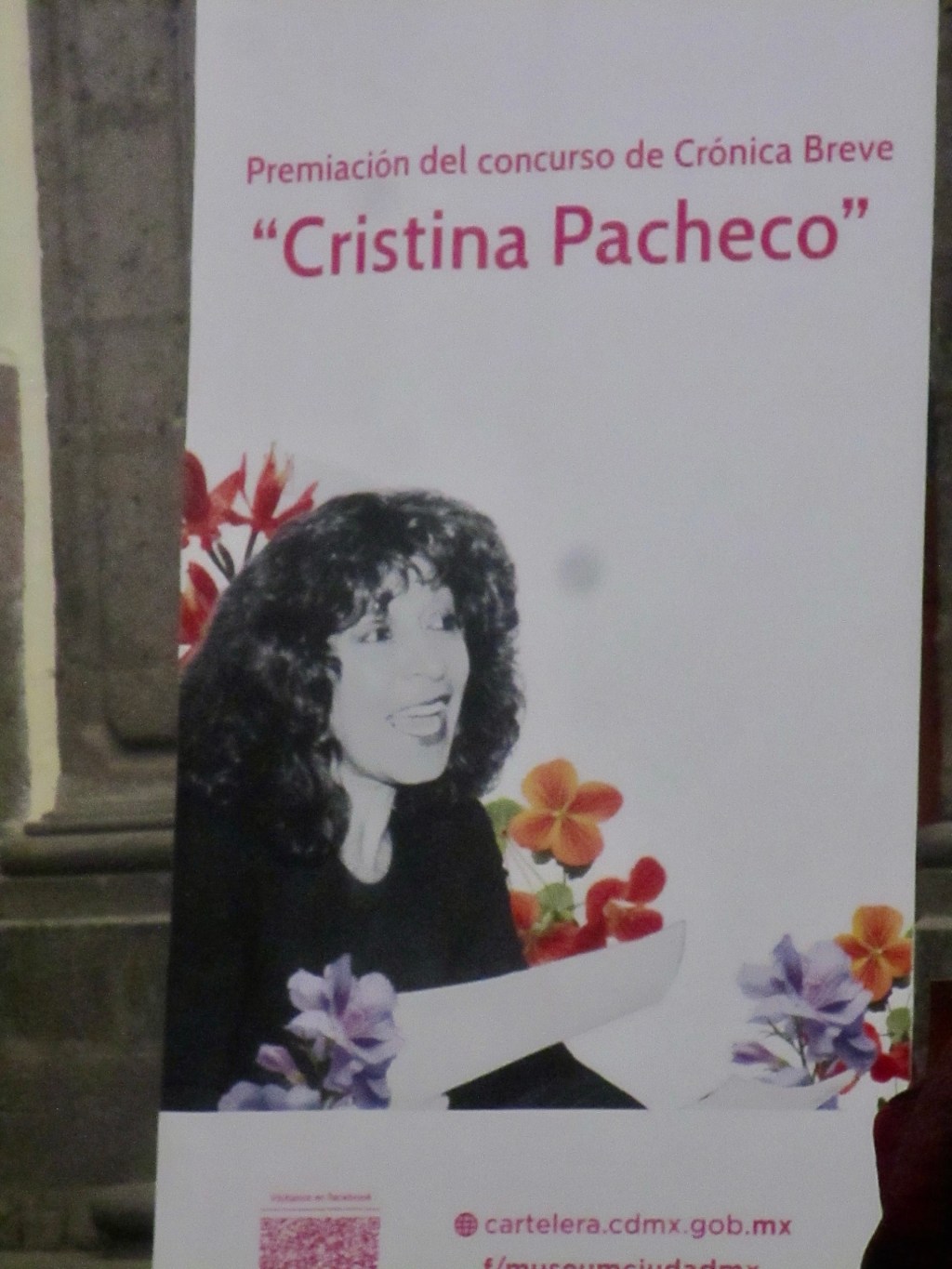 PREMIACIÓN CONCURSO DE CRÓNICA CRISTINA PACHECO